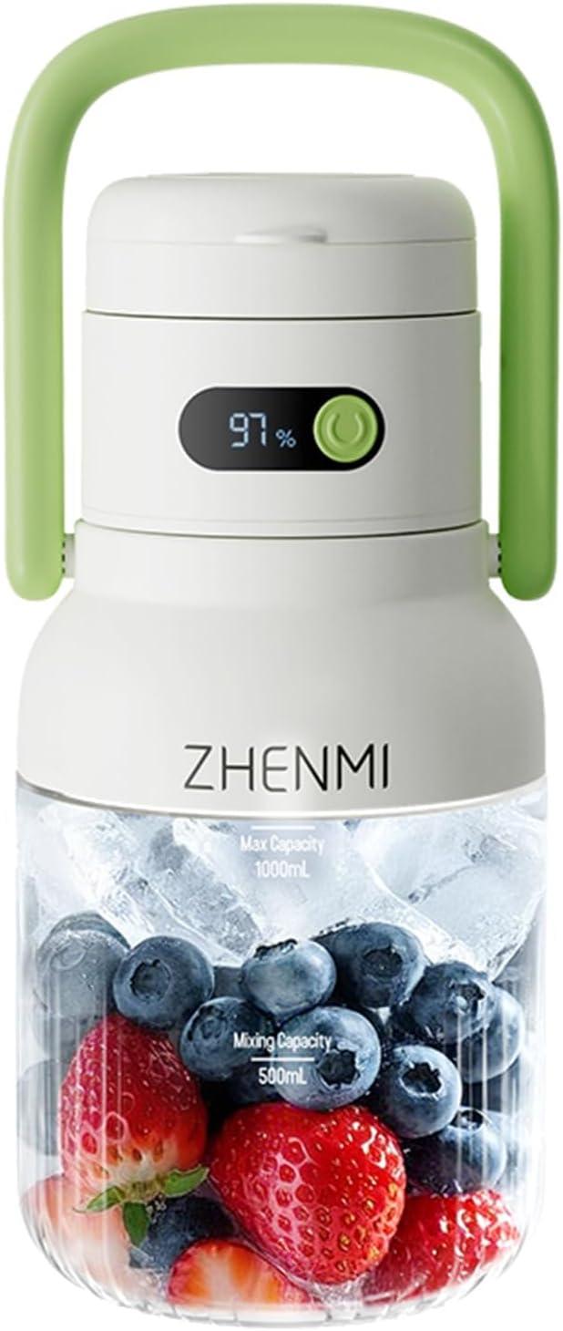 Portable Blender, Personal Blender for Smoothies & Shakes, Cordless, 33oz BPA-Free Vessel, 18000RPM Motor, Leakproof Lid with Sip Spout, USB-C Rechargeable, Easy-to-Clean Parts